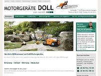 Screenshot for www.motorgeraete-doll.de