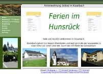Screenshot for www.urlaubswohnung-hunsrueck.de
