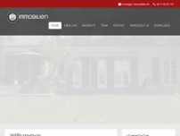 P1 Immobilien website screenshot