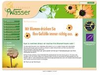 Screenshot for www.blumen-wasser.de