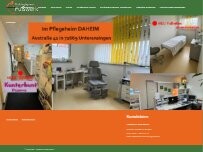 Website Screenshot Podologiepraxis Fußwerk