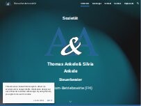 Website Screenshot Thomas Ankele Steuerberater