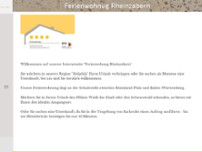 Ferienwohung Rheinzabern website screenshot