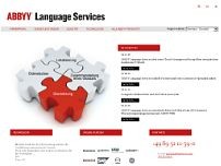 Screenshot for www.abbyy-ls.de