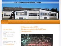 LFM Zerspanungstechnik GmbH website screenshot