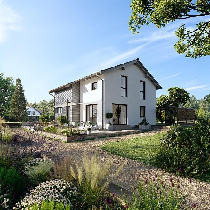 Bilder Hanse Haus Musterhaus Burgoberbach