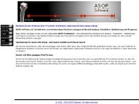 Screenshot for www.asop-software.de