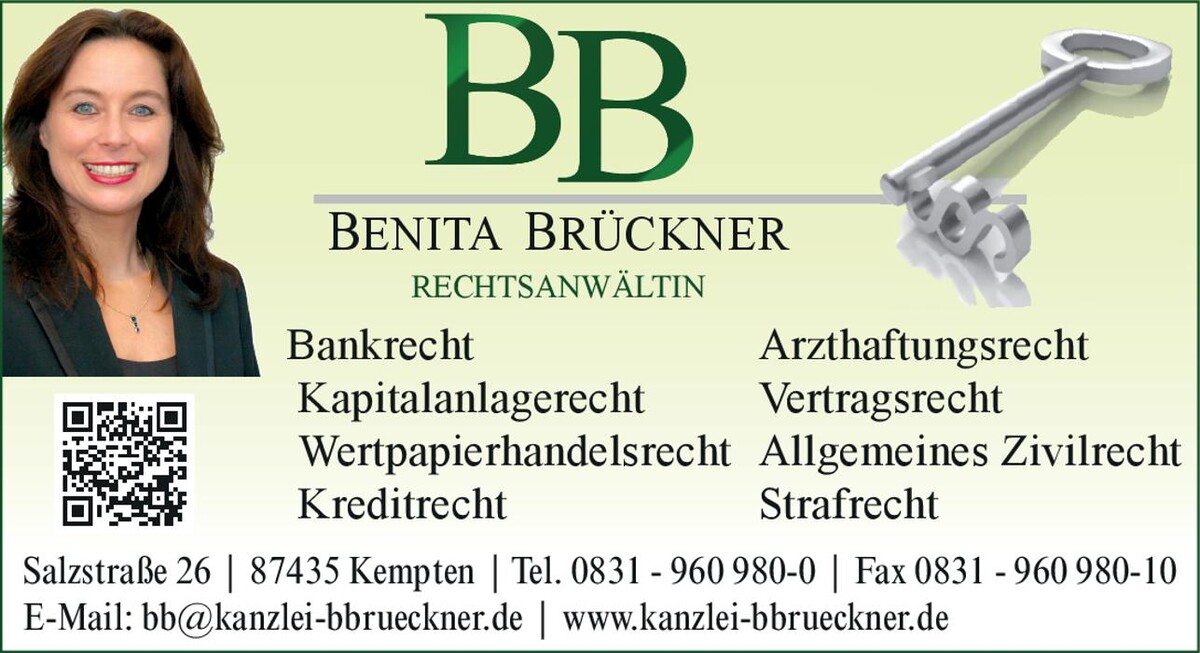 Bilder Rechtsanwältin Benita Brückner