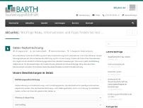 Screenshot for www.barth-kostenrechnung.de