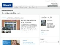 Screenshot for vertretung.allianz.de