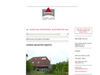 Dipl.-Kffr. Melanie Zeplien Immobilien u. Finanzierung website screenshot