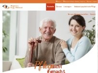 Website Screenshot Pflegeteam Peggy Weisbrodt