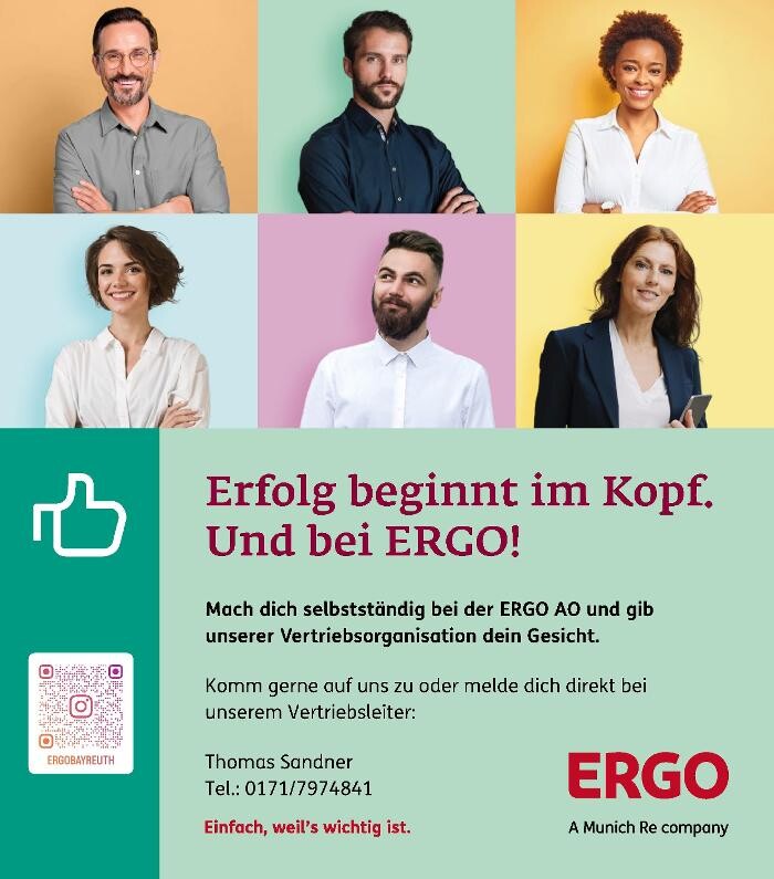 Bilder ERGO Versicherung Regionaldirektion Bayreuth