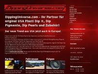 DippingUniverse (dot) com website screenshot
