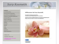 Sarp Kosmetik website screenshot