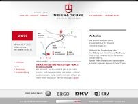 ERGO Versicherungen Meier & Drüke website screenshot