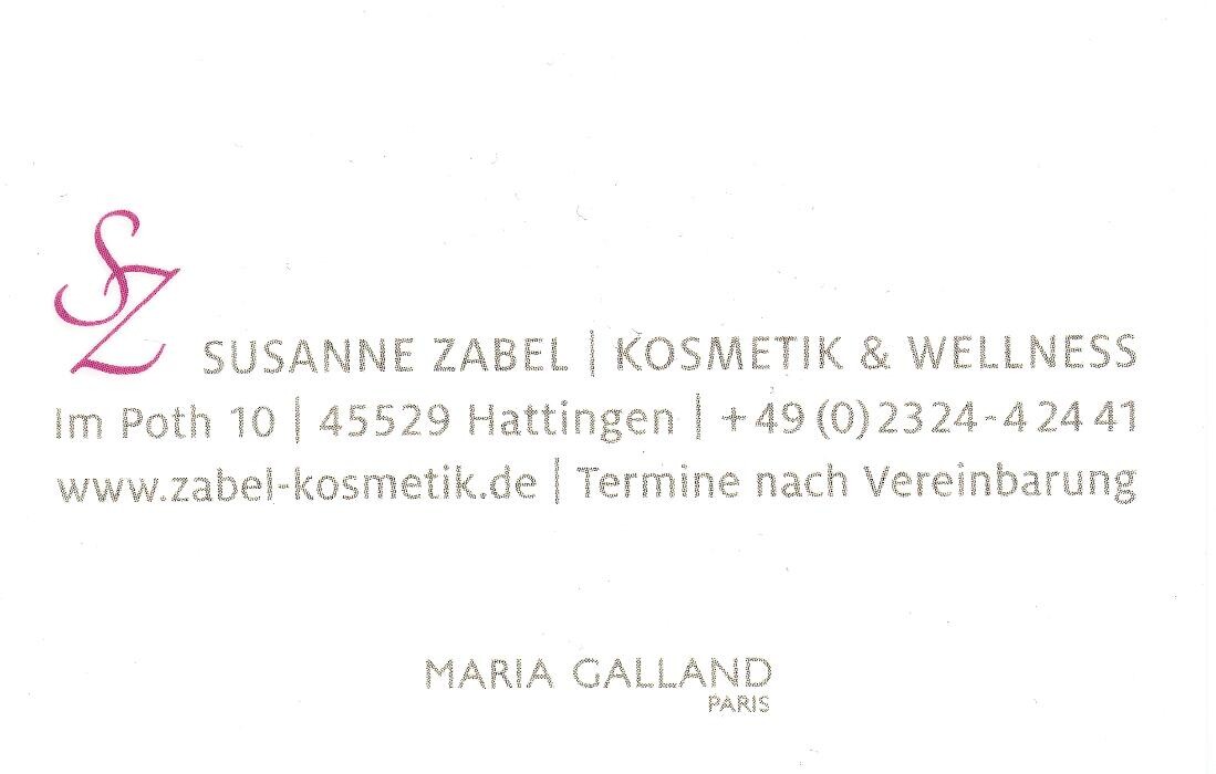 Bilder Susanne Zabel Kosmetik & Wellness