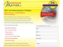Screenshot for http://www.rohrreinigungtuttlingen.de