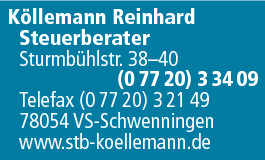 Bilder Reinhard Köllemann Steuerberater