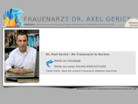 Praxis Dr. A. Gerick website screenshot