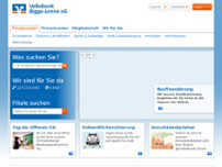 Screenshot for http://www.voba-bigge-lenne.de