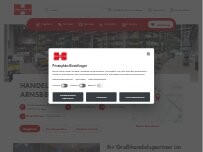 Website Screenshot Handelshof Arnsberg