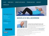 Physiotherapie & Wellness & Training Klaus Kaiser website screenshot