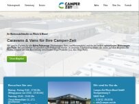 Website Screenshot Camper-Zeit Rhein-Mosel GmbH