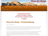 Screenshot for http://www.haus-der-berge.net/