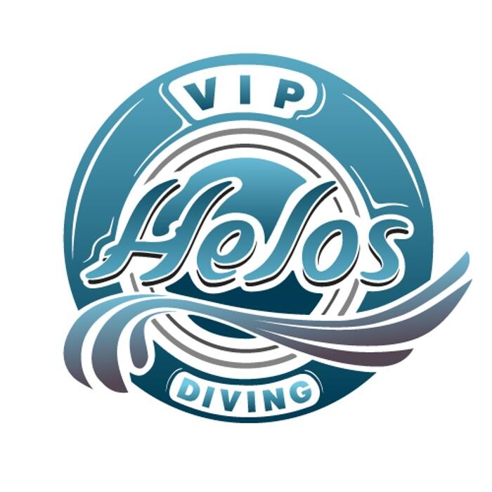 Helos-Vip-Diving ,Tauchschule und Schwimmschule Logo