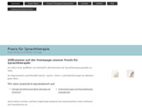 Screenshot for http://sprachtherapie-muenchen-nord.de