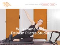 pilates-powers website screenshot