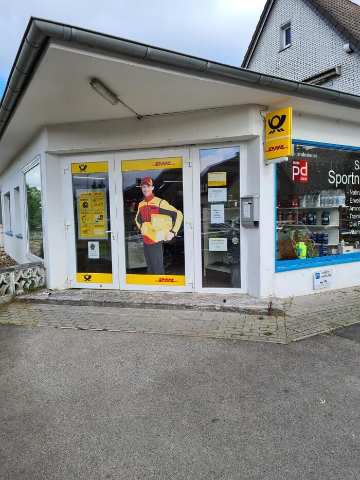 Bilder Samrotech / Sportnahrung Jahn / Deutsche Post und DHL Filiale