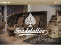 Website Screenshot Spadetattoo