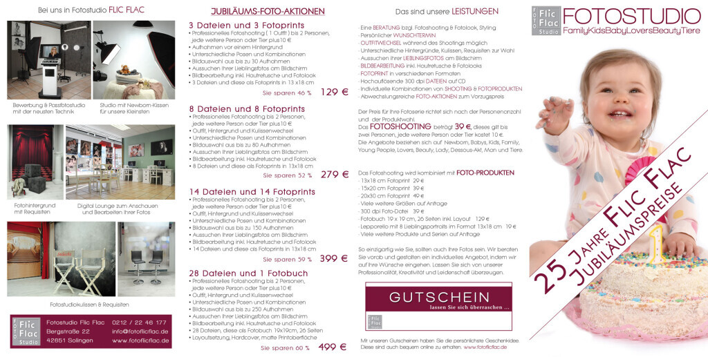 Bilder Fotostudio Flic Flac