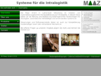 Maaz GmbH website screenshot