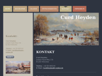Screenshot for https://www.kunstmaler-curdheyden.de/kontakt/