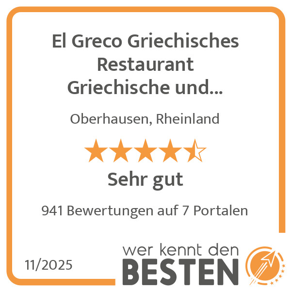 Bilder El Greco Griechisches Restaurant Griechische und Internationale Spezialitäten