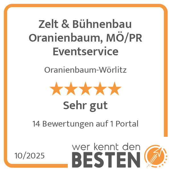 Bilder Zelt & Bühnenbau Oranienbaum, MÖ/PR Eventservice