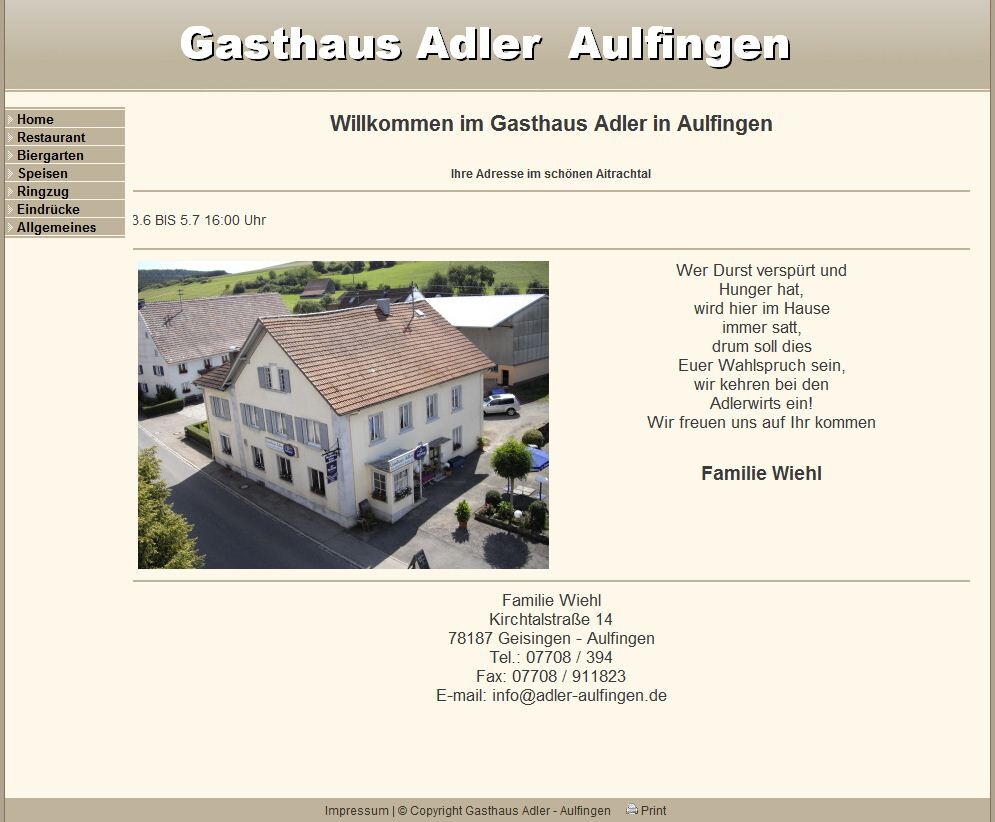 Bilder Gasthaus Adler      