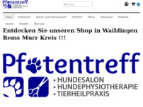 Praxis Pfotentreff website screenshot