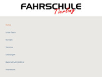 Fahrschule Tierling website screenshot