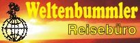 Reisebüro Weltenbummler Bernd Petzel       Logo