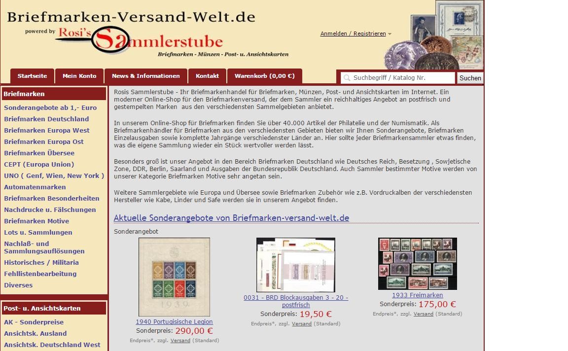 Bilder Rosis Sammlerstube