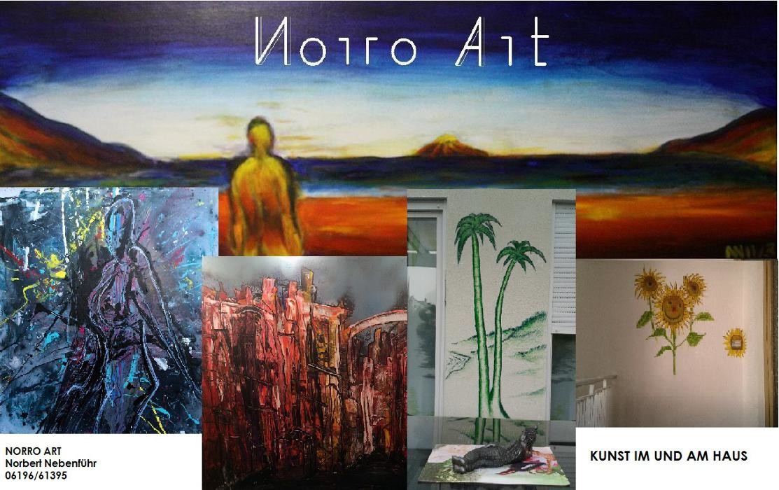 Bilder NORRO ART - Kunst im und am Haus / Norbert Nebenführ