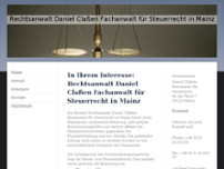 Screenshot for http://www.rechtsanwalt-classen.de