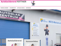 Autolackiererei Fottner website screenshot