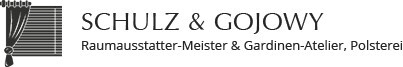 Gardinen-Atelier Schulz und Gojowy Logo