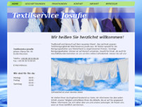 Textilservice Josufie website screenshot