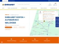 Website Screenshot Ehrhardt Reifen + Autoservice